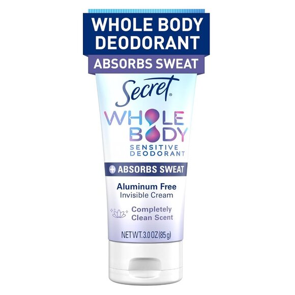 Secret Whole Body Deodorant Cream for Women - Completely Clean- Deodorant NEW - Picture 2 of 10